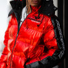 Custom Winter Polyester Down Jacket | Heated Gradient Designer Jacket | Windproof Warm Puffer jacket
