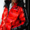 Custom Winter Polyester Down Jacket | Heated Gradient Designer Jacket | Windproof Warm Puffer jacket
