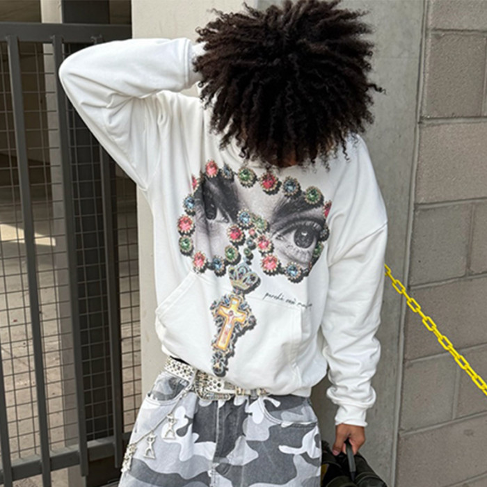 Chanjoye Custom Print Logo Hoodie | High Quality 100% Cotton Hoodie | Vintage Hoodie Manufacturer