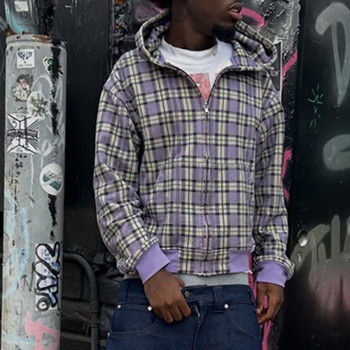 Custom Logo Zip up Hoodie | Heavyweight 100% Cotton Hoodie | Acid Wash Distressed Hoodie