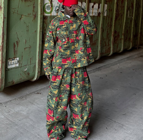 Custom Logo Camouflage Print Tracksuit | Oversize Tactical Tracksuit | Brand Tracksuit Manufacturer