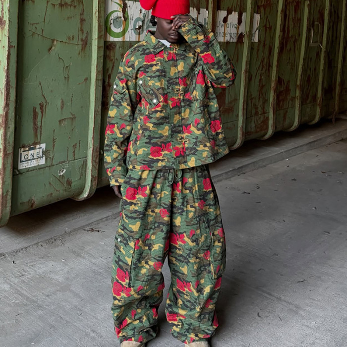 Custom Logo Camouflage Print Tracksuit | Oversize Tactical Tracksuit | Brand Tracksuit Manufacturer