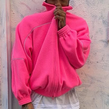 Custom Embroidered Logo Fleece Jacket | High Quality Cotton Thermal Jacket | Plain Blank jackets