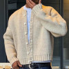 Custom Knitted Cardigan Sweaters | High Quality Plain Sweaters | Print Logo Sweaters