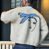 Custom Knitted Cardigan Sweaters | High Quality Plain Sweaters | Print Logo Sweaters