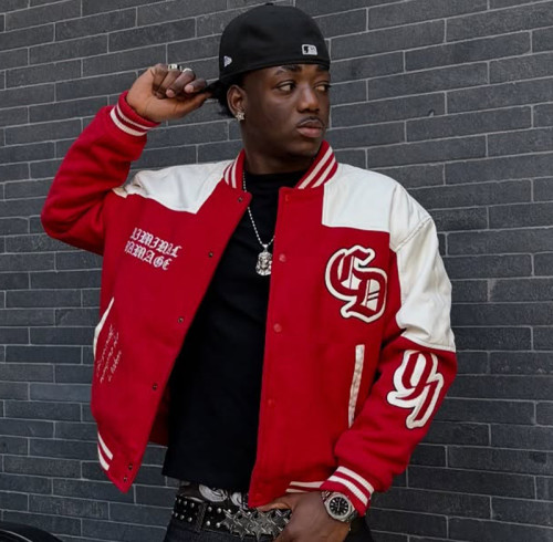 Custom Chenille Embroidery Logo Jacket | Letterman Varsity Jacket | Bomber Baseball Jackets