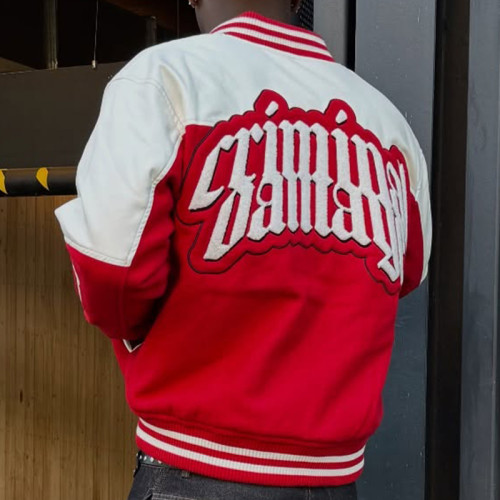 Custom Chenille Embroidery Logo Jacket | Letterman Varsity Jacket | Bomber Baseball Jackets