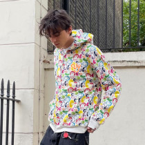 Custom Logo Zip up Hoodie | Heavyweight Oversized Hoodie | Full-pattern Printing Hoodie