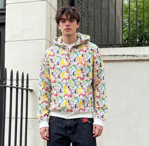 Custom Logo Zip up Hoodie | Heavyweight Oversized Hoodie | Full-pattern Printing Hoodie