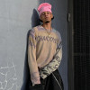 Custom Logo Knitted Sweater | Graffiti Print Oversized Sweater | High Quality Sweater Manufacture
