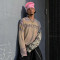 Custom Logo Knitted Sweater | Graffiti Print Oversized Sweater | High Quality Sweater Manufacture