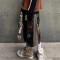 Chanjoye Custom Patchwork Shorts | Washed Loose Fit shorts | Embroidery Denim Shorts