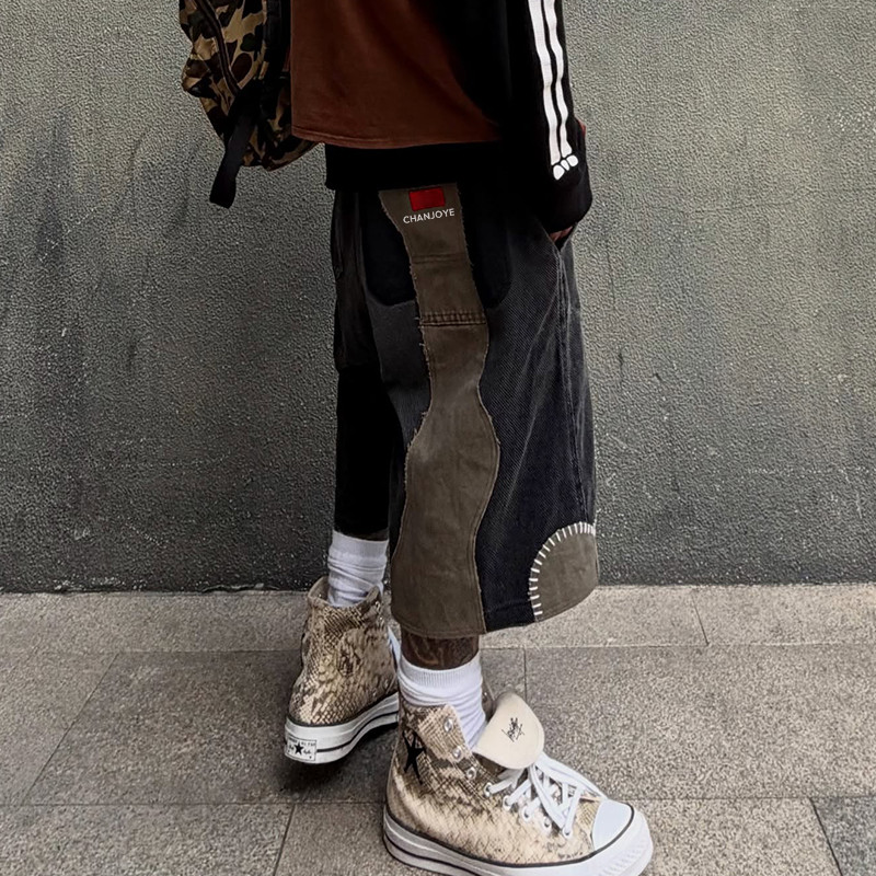 Washed shorts