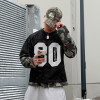 Chanjoye Custom Printed T Shirt | Soccer Jersey Oversized Mesh Tee | Lightweight  T-Shirt