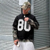 Chanjoye Custom Printed T Shirt | Soccer Jersey Oversized Mesh Tee | Lightweight  T-Shirt