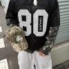 Chanjoye Custom Printed T Shirt | Soccer Jersey Oversized Mesh Tee | Lightweight  T-Shirt