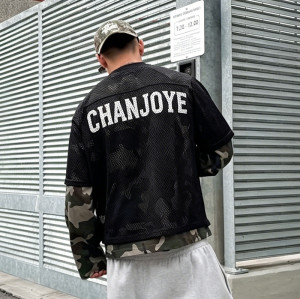 Chanjoye Custom Printed T Shirt | Soccer Jersey Oversized Mesh Tee | Lightweight  T-Shirt
