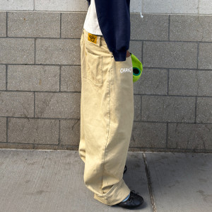 Custom Vintage Streetwear Pants | Oversize Baggy Pants | High Quality Heavyweight Cotton Pants