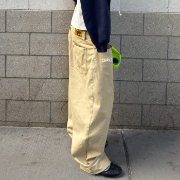 Custom Vintage Streetwear Pants | Oversize Baggy Pants | High Quality Heavyweight Cotton Pants