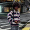 Chanjoye Custom Logo Soccer Polo T-Shirt | Stripe Football Jersey Tee | Streetwear Manufaturer