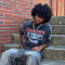 Chanjoye Vintage Heavyweight Tee | Acid wash Sun Faded T-shirt | Streetwear Oversize DTG Print T-shirt