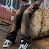 Chanjoye Straight Leg Washed Jeans | Casual Loose Denim Jeans | High Quality Streetwear Jeans