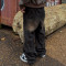 Chanjoye Straight Leg Washed Jeans | Casual Loose Denim Jeans | High Quality Streetwear Jeans