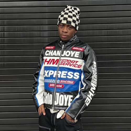 Chanjoye Custom Digital Print Leather Jacket | OEM Motorcycle Jacket | Premium Streetwear Jacket Wholesale