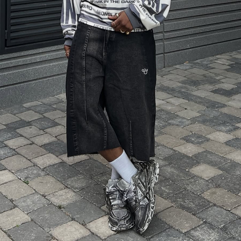 Custom Acid Washed Jorts