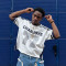 Custom DTG Print  Logo T-shirt | Oversized Football Jersey T-shirt | Men's Streetwear T-shirt
