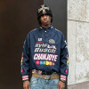 Custom Digital Print Sports Jacket | Nylon Polyester Motorcycle Jackets | Men's Streetwear Jacket