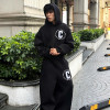 Custom Men's Cotton Tracksuit | Oversize Hoodie Baggy Pants Set | Printed Sports Casual Tracksuit