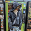 Chanjoye Custom Distressed Hoodie | Boxy Screen Print Zipper Hoodie | Acid Wash Streetwear Hoodie