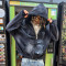 Chanjoye Custom Distressed Hoodie | Boxy Screen Print Zipper Hoodie | Acid Wash Streetwear Hoodie