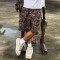 Chanjoye Custom Men Shorts | Streetwear Camo Cargo Shorts | High Quality Baggy Denim Shorts
