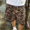 Chanjoye Custom Men Shorts | Streetwear Camo Cargo Shorts | High Quality Baggy Denim Shorts