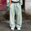 Chanjoye Custom Men Sweatpants | Solid Color Streetwear Pants | High Waist Baggy Wide Leg SweatPants