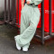 Chanjoye Custom Men Sweatpants | Solid Color Streetwear Pants | High Waist Baggy Wide Leg SweatPants