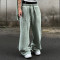 Chanjoye Custom Men Sweatpants | Solid Color Streetwear Pants | High Waist Baggy Wide Leg SweatPants