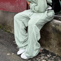 Chanjoye Custom Men Sweatpants | Solid Color Streetwear Pants | High Waist Baggy Wide Leg SweatPants