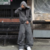 Custom Waterproof Leather Cargo Pants | Streetwear Pants Manufacturer | Wide Leg Trousers Supplier Chanjoye