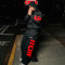 Custom Lightweight Polyester Tracksuit | Patchwork Embroidery Zip up Jogger Set | Men Windbreaker Tracksuit