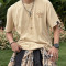 Chanjoye Manufacturer Custom Logo T-shirt | Solid Oversize T-shirt | 100% Cotton Streetwear Tee