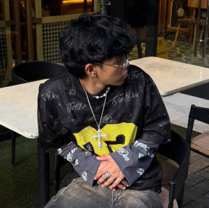 Chanjoye Custom Printed T Shirt | Quick Dry Jersey Oversized Mesh Tee | Lightweight Streetwear T-Shirt