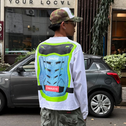 Chanjoye Custom Digital Print T-Shirt | OEM High Quality T-Shirt | Cotton Long Sleeve Tee Manufacturer