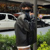 Chanjoye Custom Logo Thick Pu Leather Jacket | High Quality Jacket Supplier | Crop Fit Jacket Wholesale