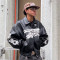 Chanjoye Custom DTG Print Leather Jacket | High Quality Motorcycle Jacket | Streetwear Jacket Supplier