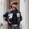 Chanjoye Custom DTG Print Leather Jacket | High Quality Motorcycle Jacket | Streetwear Jacket Supplier