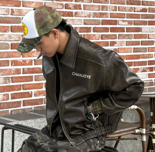 Custom Leather Bomber Jacket | Windbreak Waterproof Jacket | High Quality Jacket Manufacturer