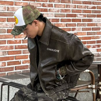 Custom Leather Bomber Jacket | Windbreak Waterproof Jacket | High Quality Jacket Manufacturer